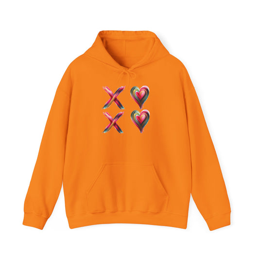 XOXO  Valentine's Day Watermark Design  Hooded Sweatshirt