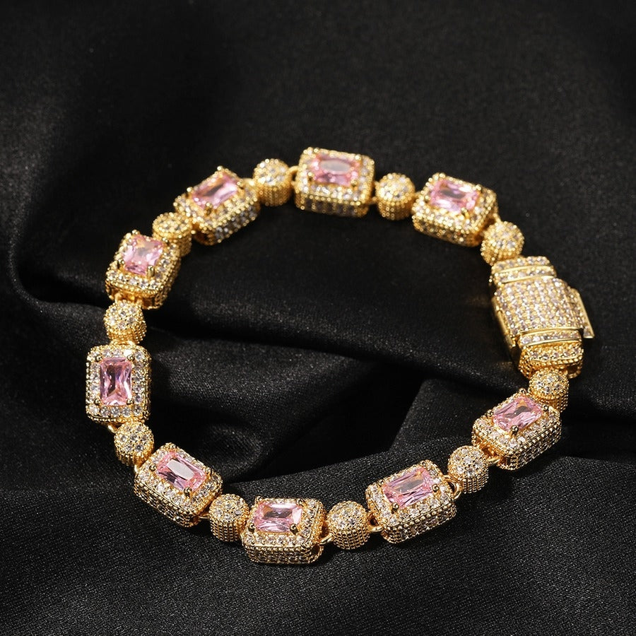 Sparkling rhinestones bracelet