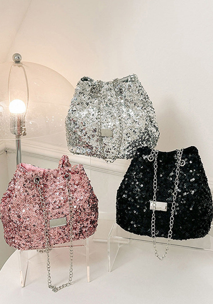 Summer Breeze Chain Bucket Bag