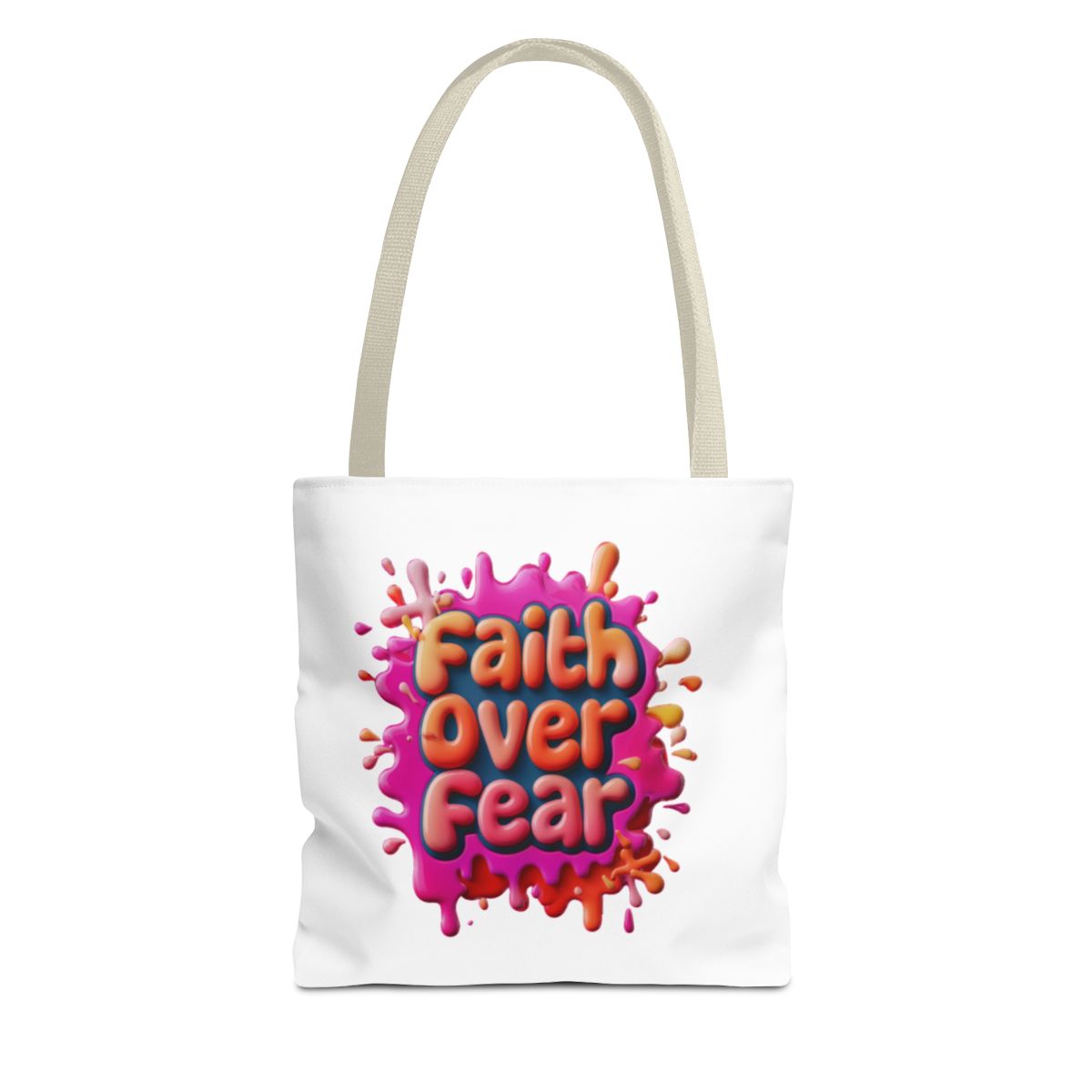 Faith Over Fear Tote Bag