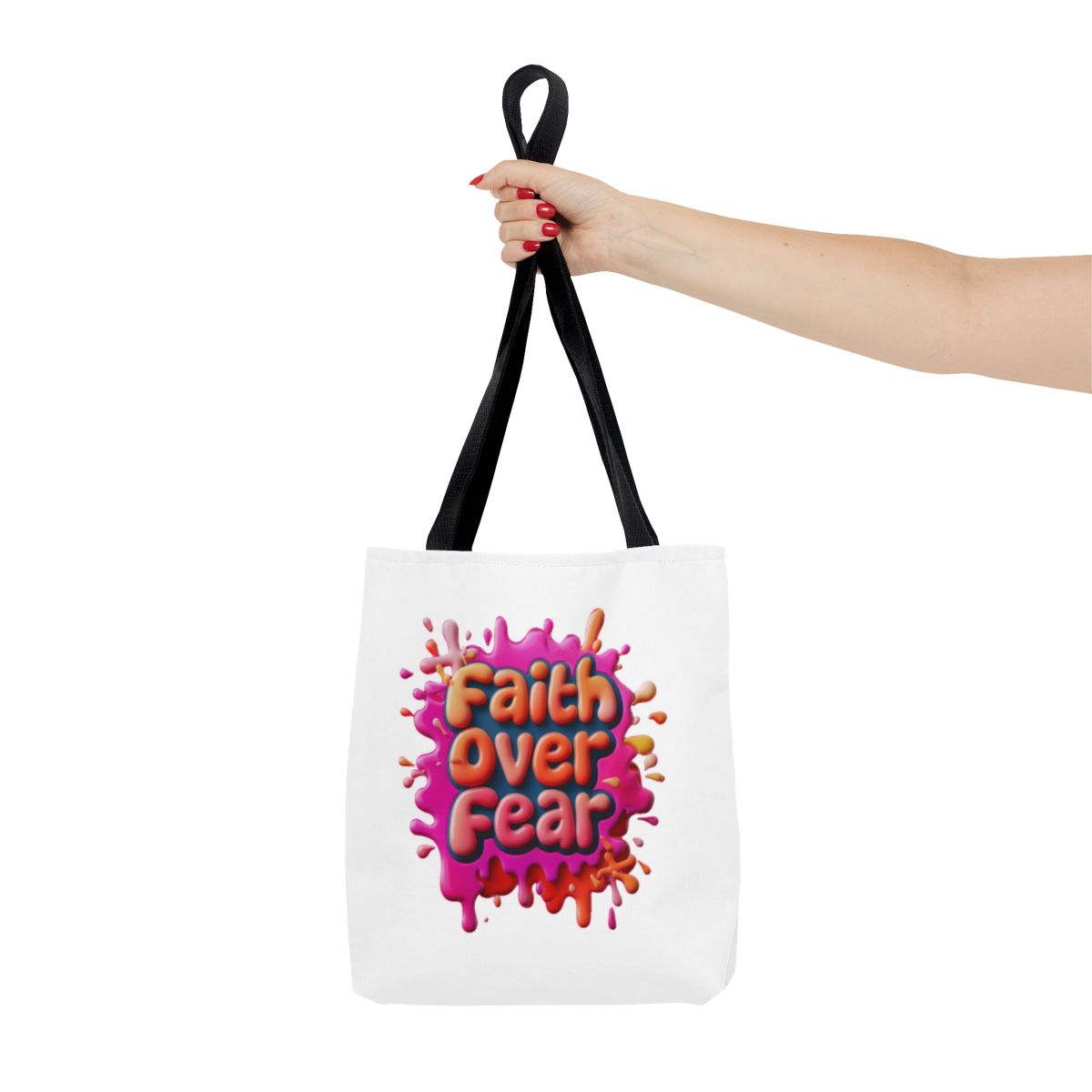 Faith Over Fear Tote Bag