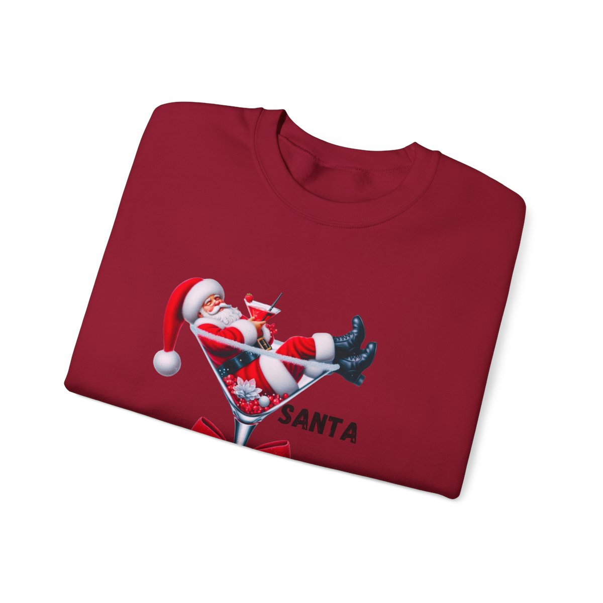 Santa  sleighing all Day  Crewneck Sweatshirt