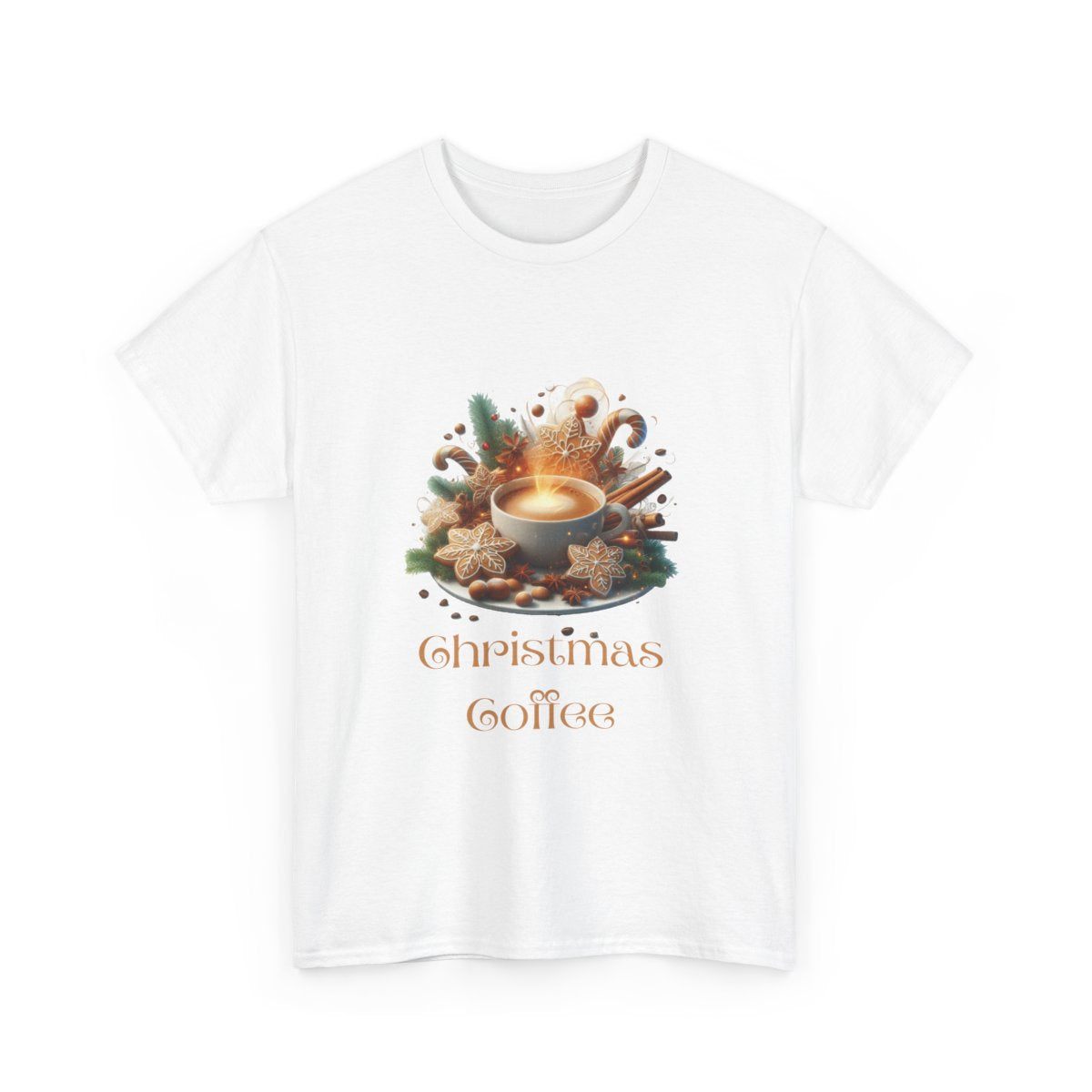 Christmas Coffee Cotton Tee