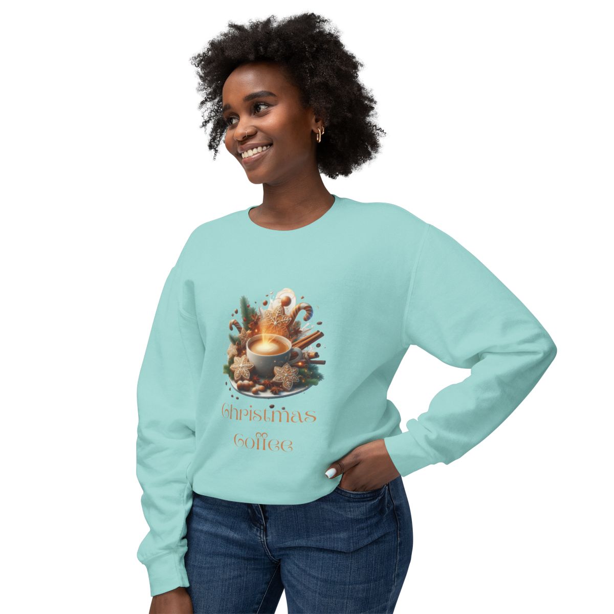 Christmas Coffee Crewneck Sweatshirt