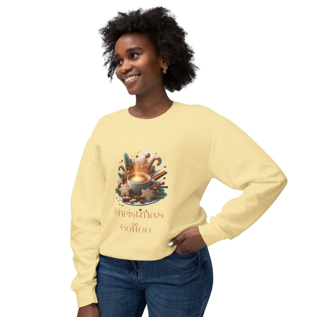 Christmas Coffee Crewneck Sweatshirt